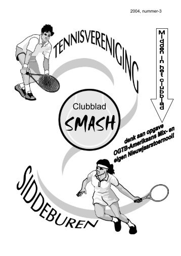 Clubblad - Tennis Vereniging Siddeburen