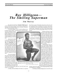 Roy Hilligenn - the Smiling Superman