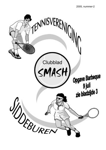 Clubblad - Tennis Vereniging Siddeburen