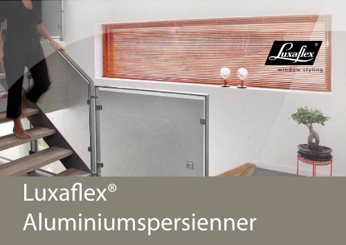 Luxaflex® Aluminiumspersienner - Bovik