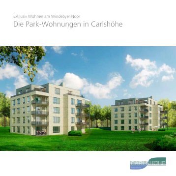 Die Park-Wohnungen in Carlshöhe - Lorenzen - Immobilien GmbH