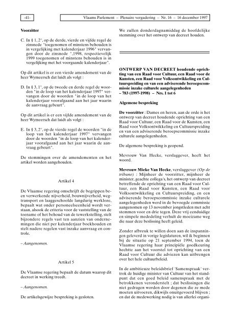 Handelingen PDF - Vlaams Parlement