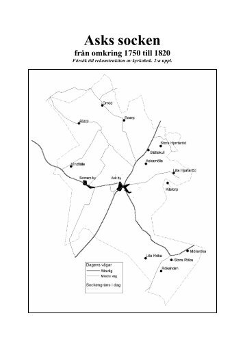 Asks socken från omkring 1750 till 1820