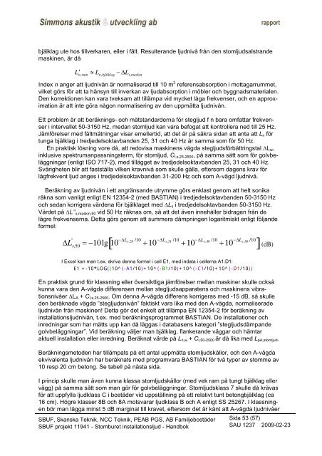 SBUF 11941 Slutrapport Stomburet installationsljud.pdf