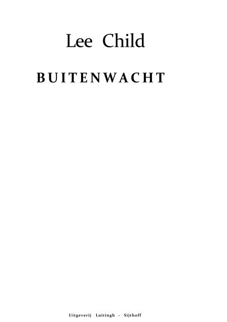 Lee Child Buitenwacht Pdf Overspoor