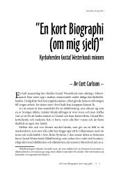 Artikel i släktforskarnas årsbok 2011 - Gustaf Westerlunds ...