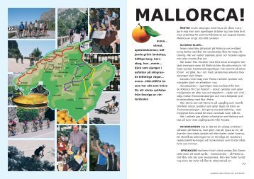 Cykla på Mallorca 2012 pdf - Jogg