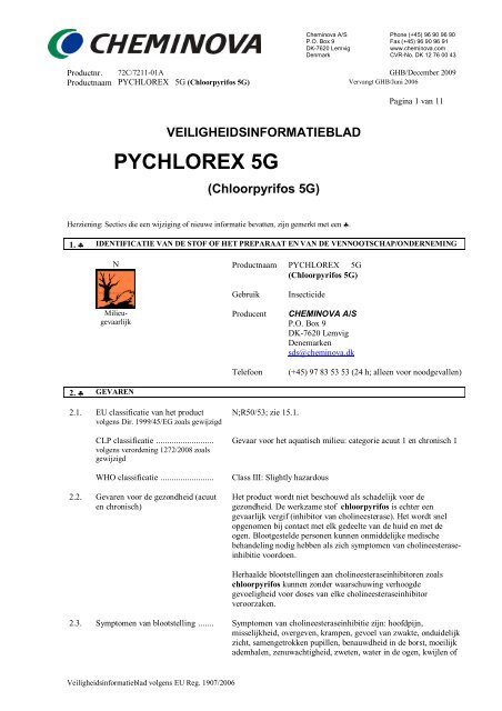 PYCHLOREX 5G - Edialux
