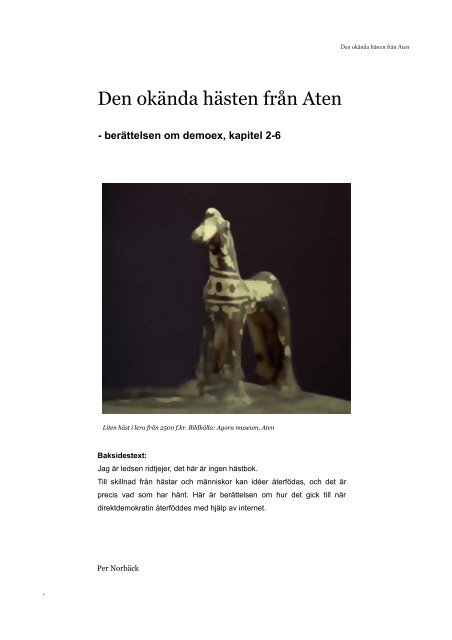 Den okända hästen från Aten