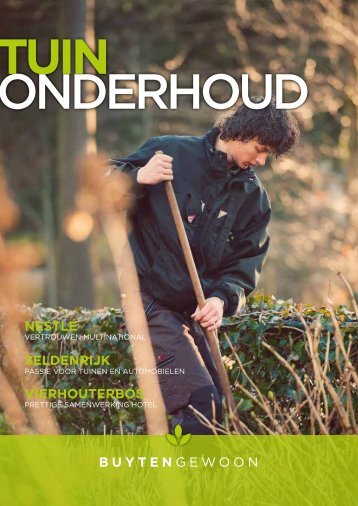 Brochure tuinonderhoud - Buytengewoon