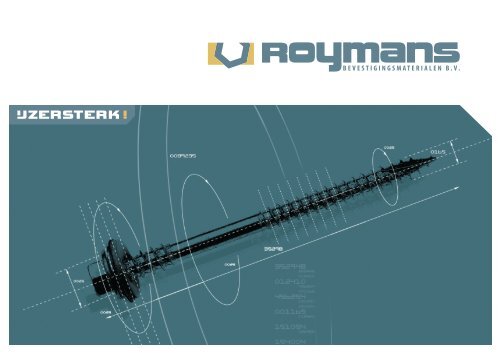 Ankers, pluggen en diversen - Roymans Bevestigingsmaterialen BV