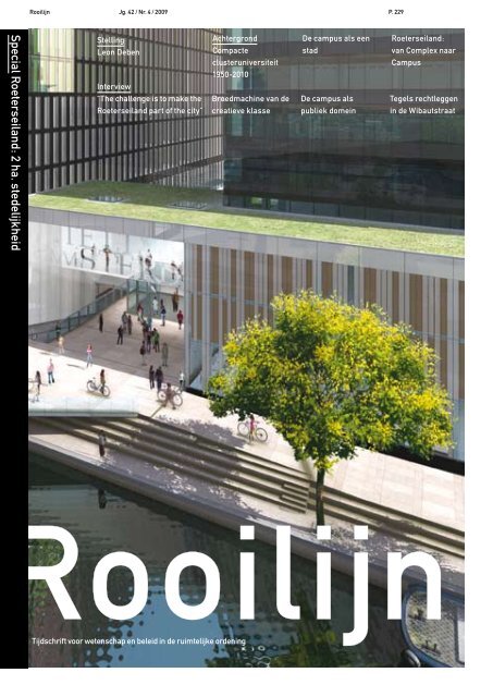 De campus als publiek domein - Rooilijn