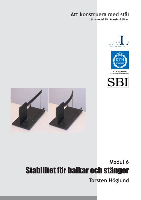 Modul 6_inledning.pdf - Stålbyggnadsinstitutet