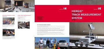 Hergie® track Measurement system