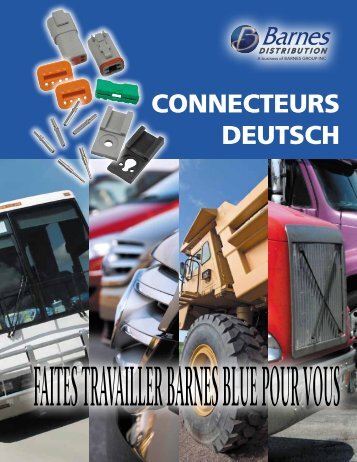 CONNECTEURS DEUTSCH - Barnes Distribution