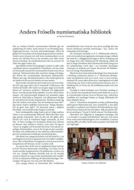 Auktion 3 BIBLIOTEK FRÖSELL