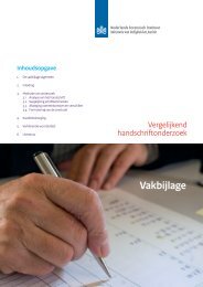 NFI-vakbijlage Handschriftonderzoek - Nederlands Forensisch ...