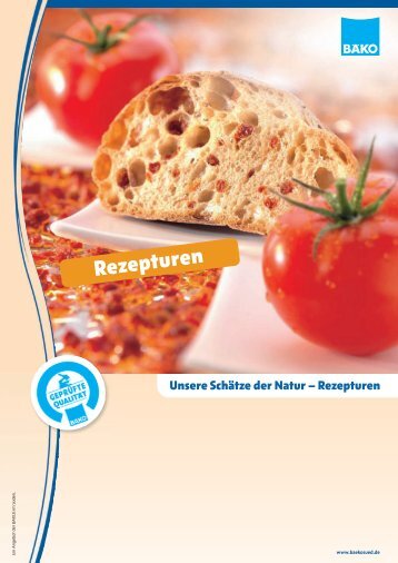 Rezepturen Schätze der Natur