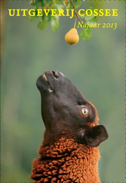 Fall catalogue 2013 - Uitgeverij Cossee