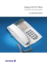 BusinessPhone - Ericsson Dialog 4422 IP Office - Telekonsult Syd AB