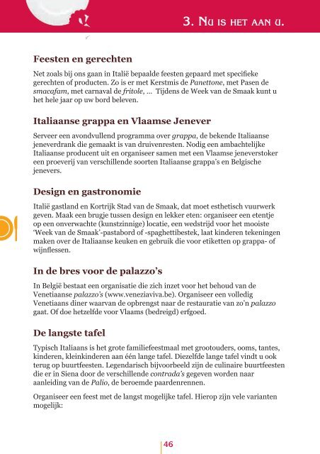 brochure Week van de Smaak 2007 - FOV