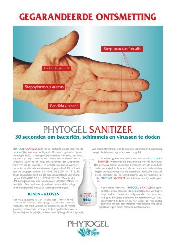A4 sanitizer NL.qxd (Page 1) - Voet First Aid