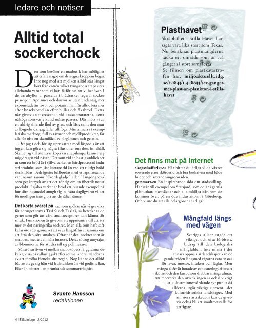 Fältbiologen 2/2012.pdf - Fältbiologerna