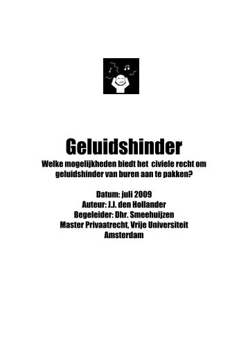 Burenrecht - Nederlandse Stichting Geluidshinder