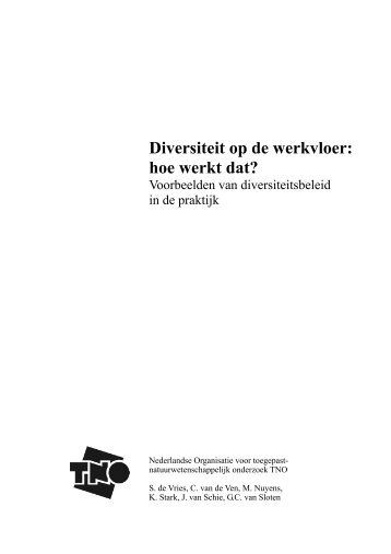 Diversiteit op de werkvloer: hoe werkt dat? - Diversity@Work