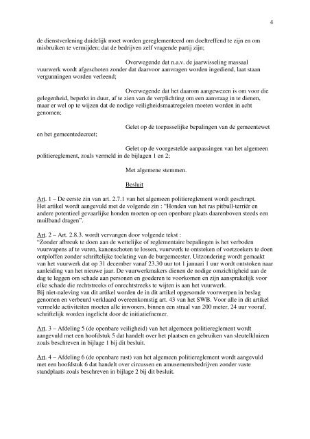 verslag gemeenteraad 23 februari 2011.pdf - Gemeente Wichelen