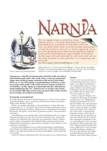 Narnia - Friskolebladet