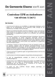 Een controleur EPB en stedenbouw (m/v) - Elsene