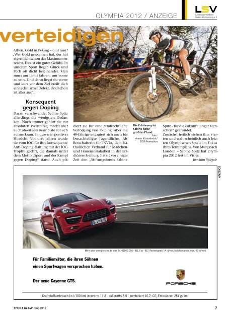 Download Sport in bw Nr. 06/12 - Badischer Sportbund Nord ev