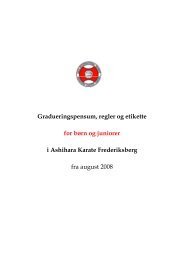 men kan også downloades her. - Ashihara Karate Frederiksberg