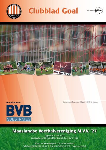 Clubblad Goal 6 - MVV'27