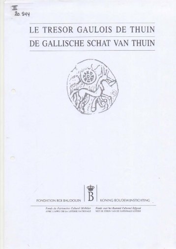 Le trésor gaulois de Thuin