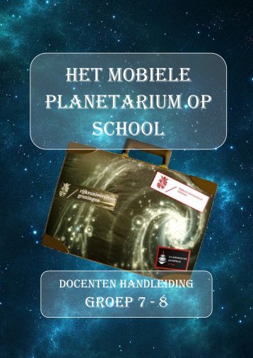 Mobiel planetarium - Borgmanschool