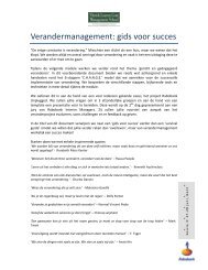 Verandermanagement - gids voor succes.pdf - Vlerick Public