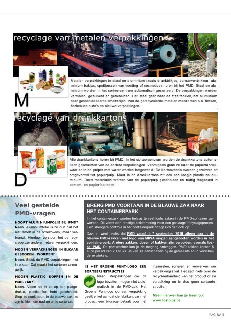 Magazine 03 – september 2010 - MIWA