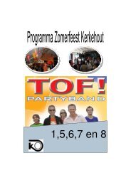 Zomerfeest - Buurtvereniging Kerkehout en Omgeving