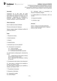 CatSalut. Instrucció 07/2012 - Consorci de Salut i Social de Catalunya