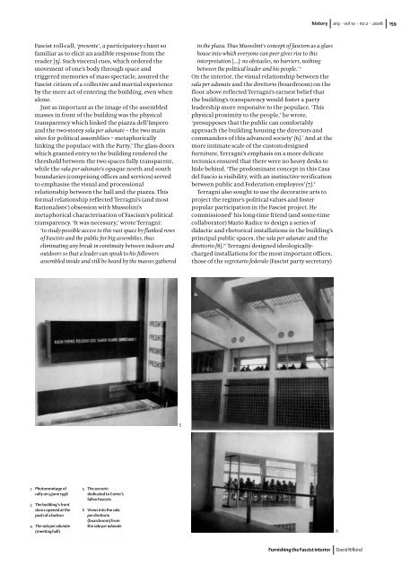 Furnishing the Fascist interior: Giuseppe Terragni, Mario Radice and ...