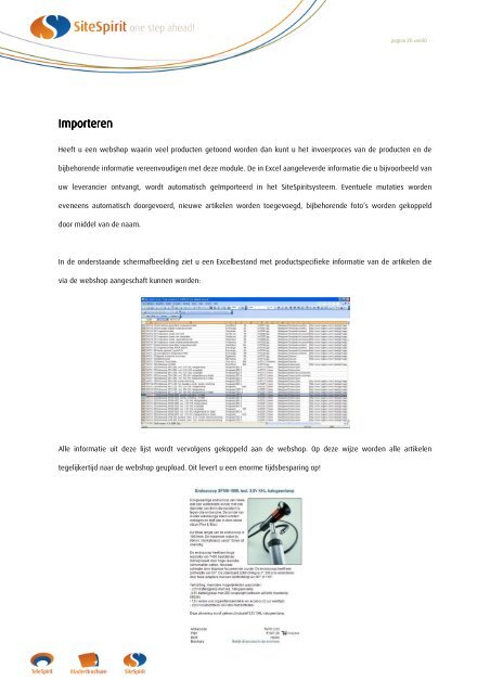 Modules en uitbreidingen SiteSpirit Pro Modules en uitbreidingen ...