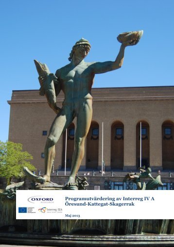 Slutrapport Interreg IV A_slutlig version.pdf - Tillväxtverket