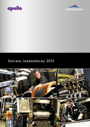 Sociaal Jaarverslag 2012 - Apollo Vredestein BV