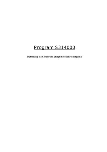 Program S314000
