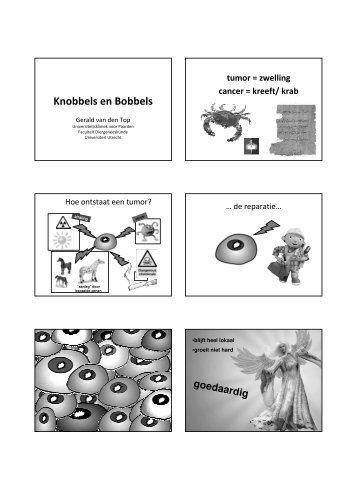 Knobbels en bobbels.pdf - diergeneeskunde.nl