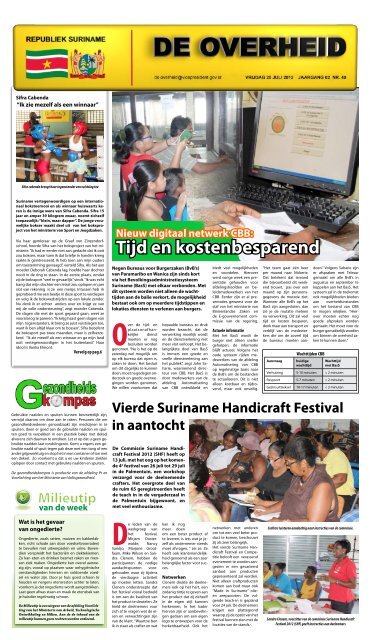 De Overheid Editie 49 - Gov.sr