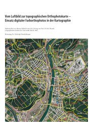 Vom Luftbild zur topographischen Orthophotokarte - Institute of ...