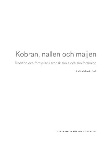 Kobran, nallen och majjen - Institutionen för didaktik - Uppsala ...